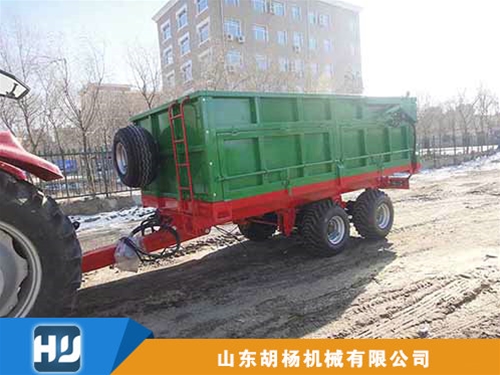 10T double axle trailer