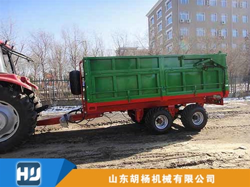 10T double axle trailer