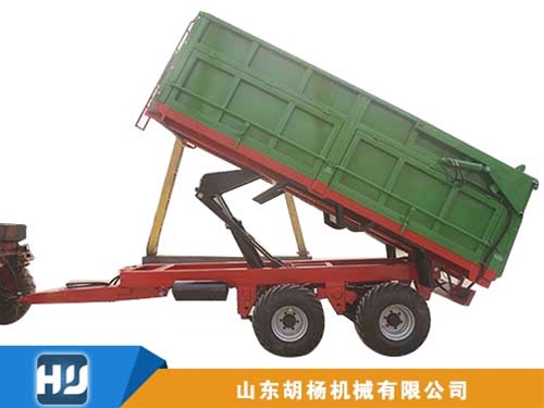 10T single axle trailer