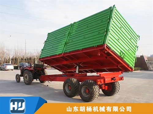 10T double axle trailer