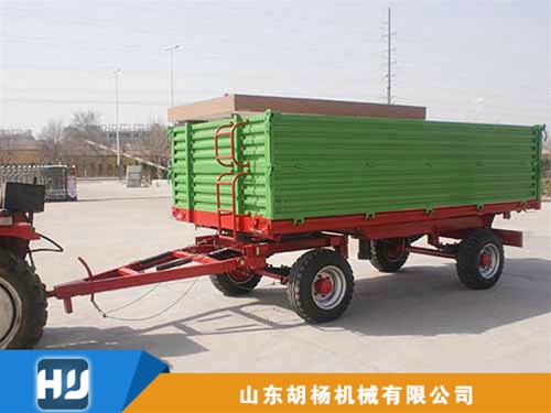 8T single axle trailer