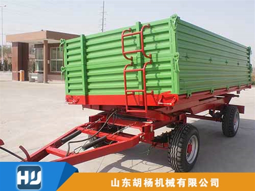 8T single axle trailer